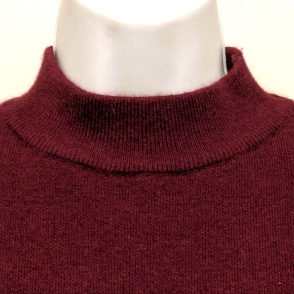 NWOT Qui Er M Viscose Blent Knit Ruffle Sweater Dress - SEE SIZE NOTES - Picture 6 of 8